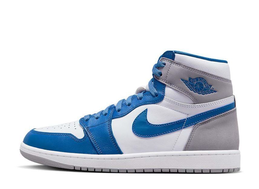 

Мужские кроссовки Nike Air Jordan 1 High OG True Blue DZ5485-410 US6-12, Синий, Nike Air Jordan 1