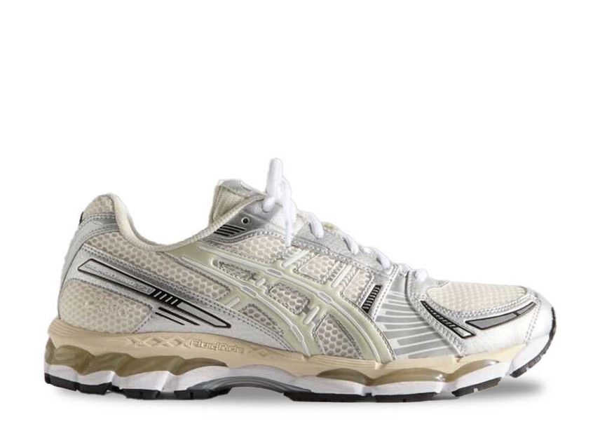 KITH Ronnie Fieg Asics Gel-Kayano 12.1 Cream Pure Aqua
