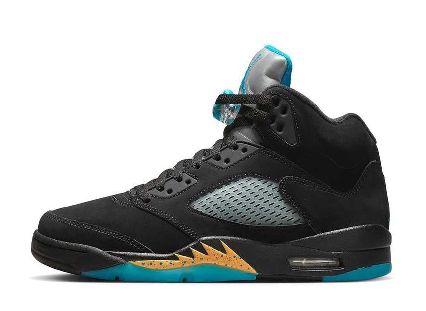 

Мужские кроссовки Nike Air Jordan 5 Aqua DD0587-047 US6-12, Черный, Nike Air