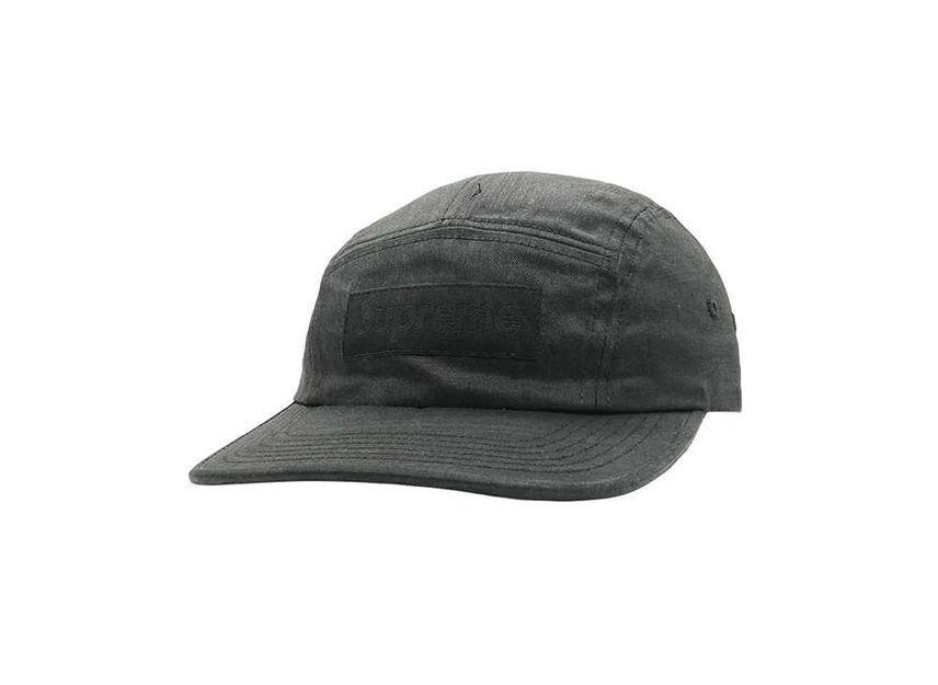 Supreme × MM6 Maison Margiela Camp Cap Supreme MM6 Maison Margiela Painted Camp Cap Black Brand New