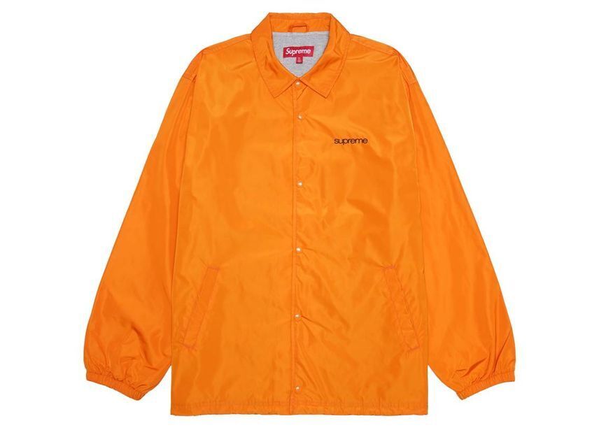 Supreme Nyc Coaches Jacket Orange | eBay Supreme Nyc Coaches Jacket Orange | eBay