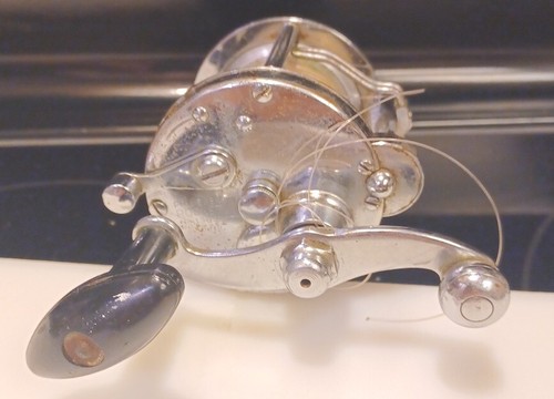 Vintage Pflueger Rocket No. 1365 Fishing Reel Baitcasting