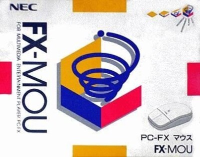 FX-MOU NEC PC-FX Official Mouse Controller White Video game merchandise USED