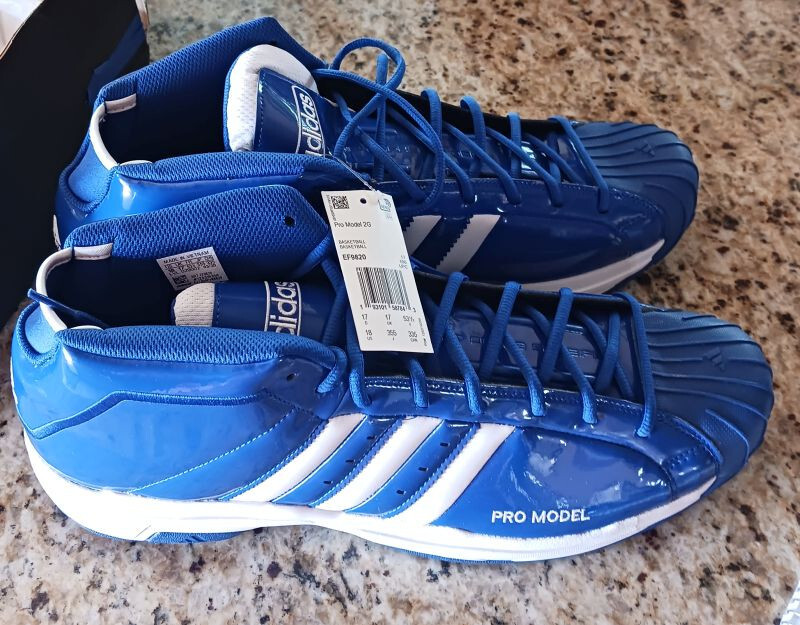 シューズ(男性用) adidas PRO MODEL 2G CLASS OF 2003 海外発売中】Adidas Pro Model 2G “Class of 2003” | bbkicks-news