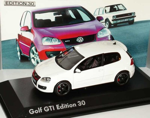 RARE VW GOLF GTI EDITION 30 MARK V 5 1K CANDY WHITE 1:43