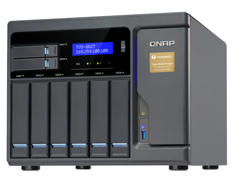 QNAP TVS-882T NAS Repair Service 1 Year Warranty