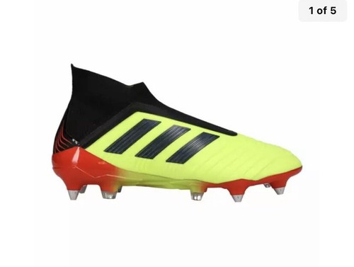 adidas Predator 18+ Sg Mens Soccer Cleats - Yellow | eBay