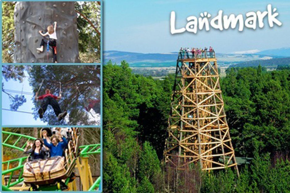 Landmark Forest Adventure Park Half Price Family Day Pass (2 adults