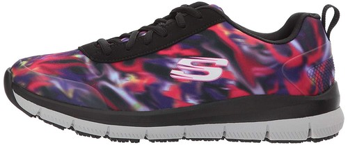 

Женские кроссовки Skechers Comfort Flex Sr Hc Pro Health Care Professional, размер 6,5., Black/multi