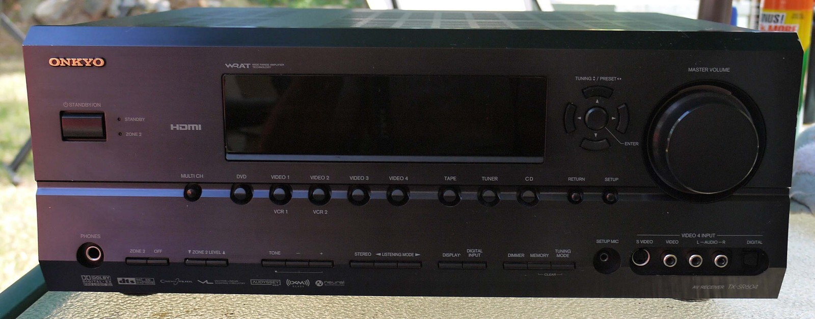 Onkyo TX-SR604 7.1 Surround Receiver 90W per Channel 630