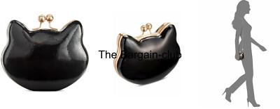 Betsey Johnson Here Kitty Kitty Clutch Black/Gold