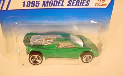 HOT WHEELS 1995 FIRST EDITIONS GREEN SPEED BLASTER W/ 3SP # 343