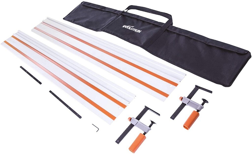 Circular Saw Guide Rail/Track Fits Makita, Bosch, Festool, (Clamps and