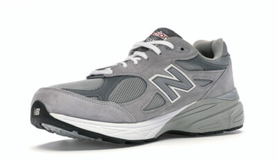 Pre-owned New Balance Balance Men's Heritage Collection 990 V3 Sneakers, Grey In Gray