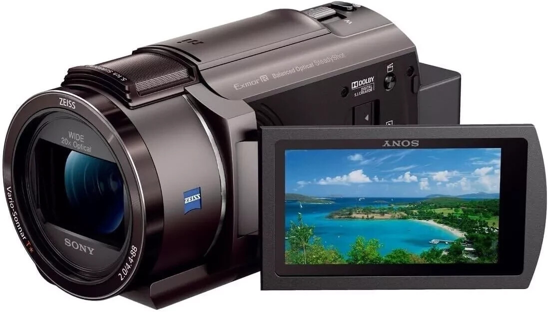 ⚠Chatsuchi　SONY HANDYCAM　FDR-AX45(TI) Sony FDR-AX45TI Digital 4K Video Camera Recorder Handy Cam