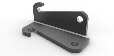 Koppelhaken für Liebherr 506 bis 509 Radlader erhöht aus S355 Stahl Landtechnik