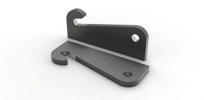 Koppelhaken für Atlas AR32 AR35 Radlader aus S355 Stahl Landtechnik Anbauteil