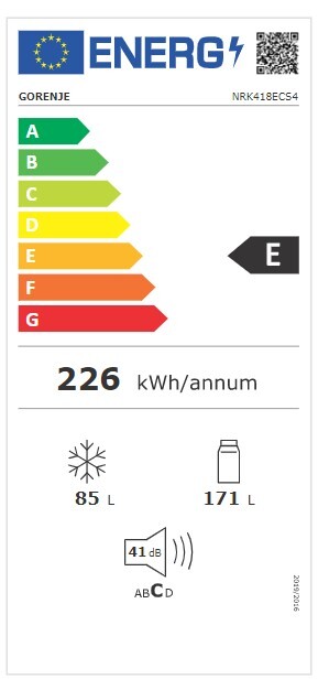 EEK:E Energieeffizienz E