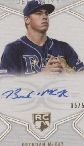 2020 Topps Definitive Collection - Brendan McKay #DRA-BM