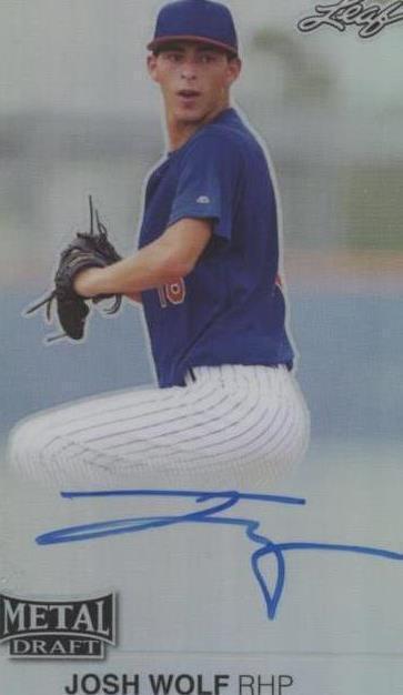 2019 Leaf Metal Draft - Josh Wolf #LT-JW2