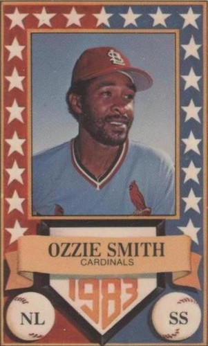 1983 Perma-Graphics/Topps Credit Cards - Ozzie Smith #150-ASN8317