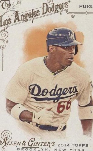 2014 Topps Allen & Ginter's - Yasiel Puig #345
