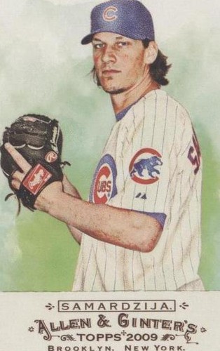 2009 Topps Allen & Ginter's - Jeff Samardzija #331