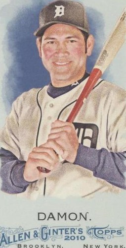 2010 Topps Allen & Ginter's - Johnny Damon #197