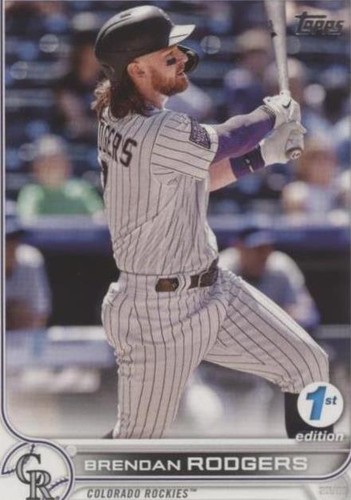 2022 Topps Series 1 1st Edition - Brendan Rodgers #232