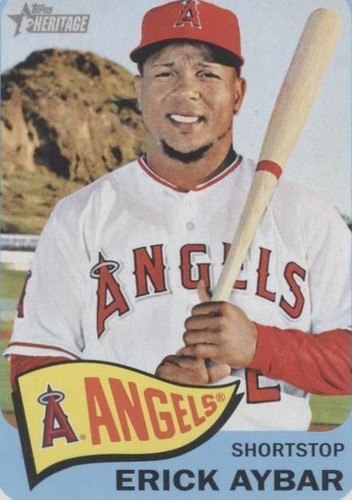 2014 Topps Heritage - Erick Aybar #210