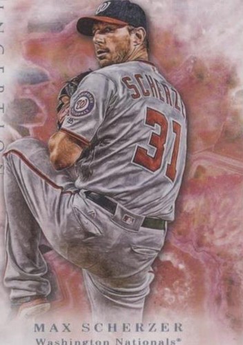 2017 Topps Inception - Max Scherzer #62