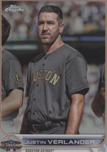 2022 Topps Chrome Update Series - Justin Verlander #ASGC-45
