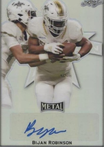 2020 Leaf Metal U.S. Army All-American Bowl Bijan Robinson #BA-BR1