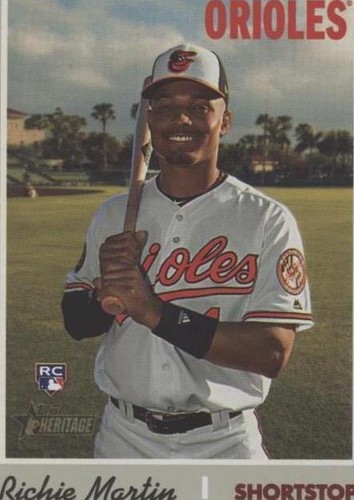 2019 Topps Heritage High Number - Richie Martin #532