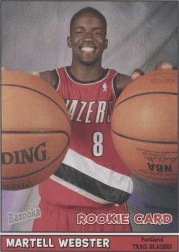 2005-06 Topps Bazooka - Martell Webster #203