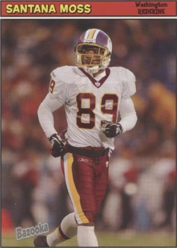 2005 Topps Bazooka Santana Moss #84