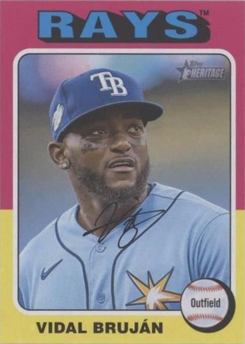 2024 Topps Heritage Mini - Vidal Brujan #215
