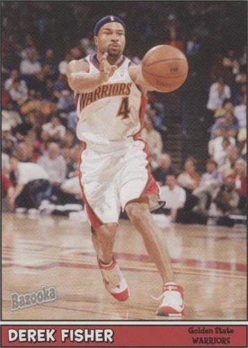 2005-06 Topps Bazooka - Derek Fisher #126