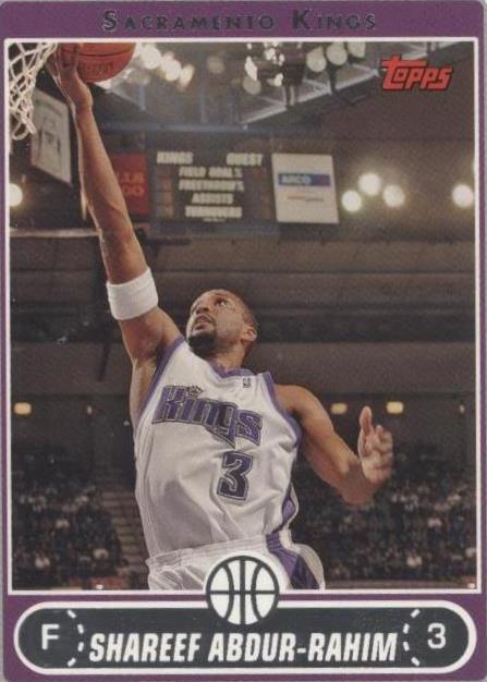 2006-07 Topps - Shareef Abdur-Rahim #165
