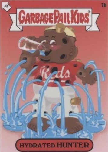 2022 Topps MLB x Garbage Pail Kids: Series 1 Keith Shore - Hunter Greene #7B