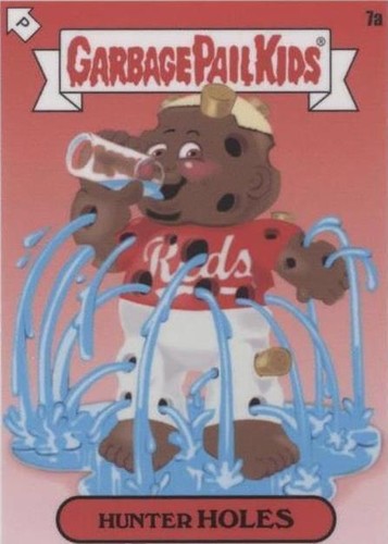 2022 Topps MLB x Garbage Pail Kids: Series 1 Keith Shore - Hunter Greene #7A