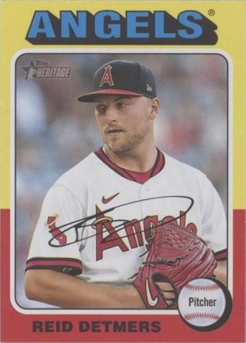 2024 Topps Heritage Mini - Reid Detmers #422