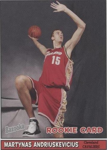 2005-06 Topps Bazooka - Martynas Andriuskevicius #208