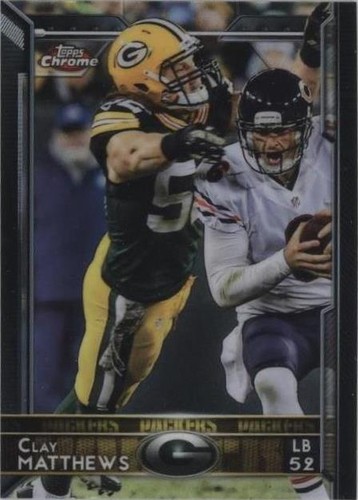 2015 Topps Chrome Mini Clay Matthews #45