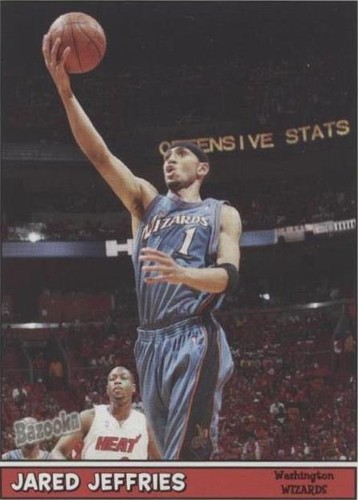 2005-06 Topps Bazooka - Jared Jeffries #98