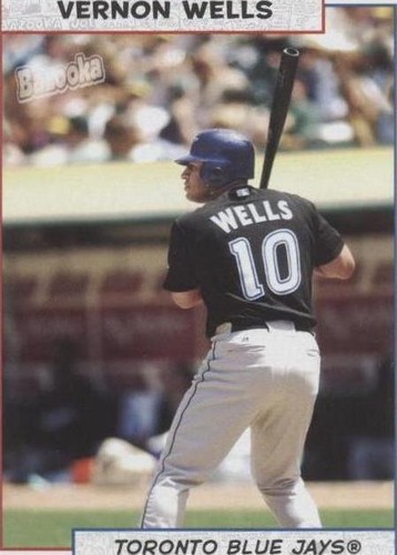 2005 Topps Bazooka - Vernon Wells #50