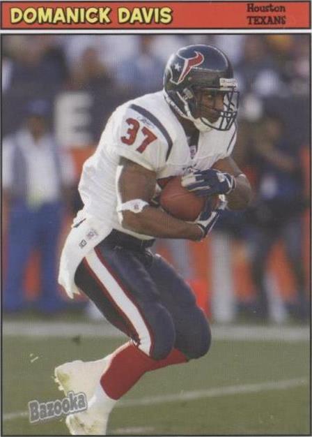 2005 Topps Bazooka Domanick Davis #145