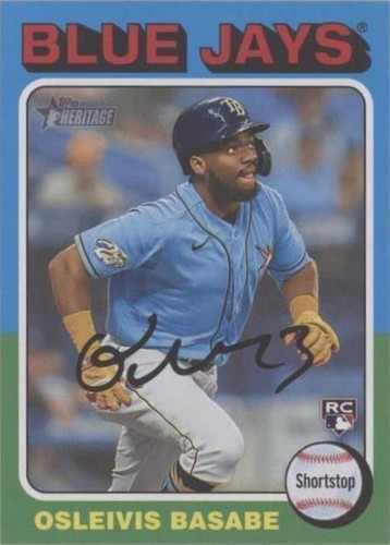 2024 Topps Heritage Mini - Osleivis Basabe #387