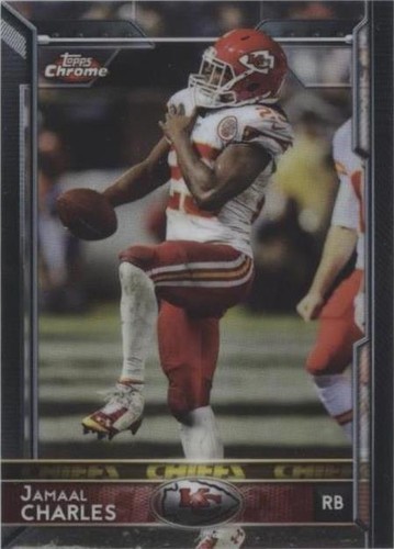 2015 Topps Chrome Mini Jamaal Charles #7