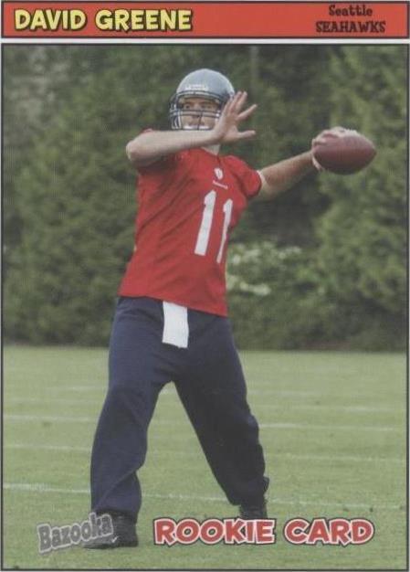 2005 Topps Bazooka David Greene #178